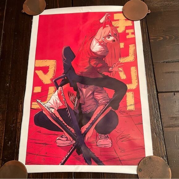 Eflormes Chainsaw Man Poster (New) - Picture 1 of 3